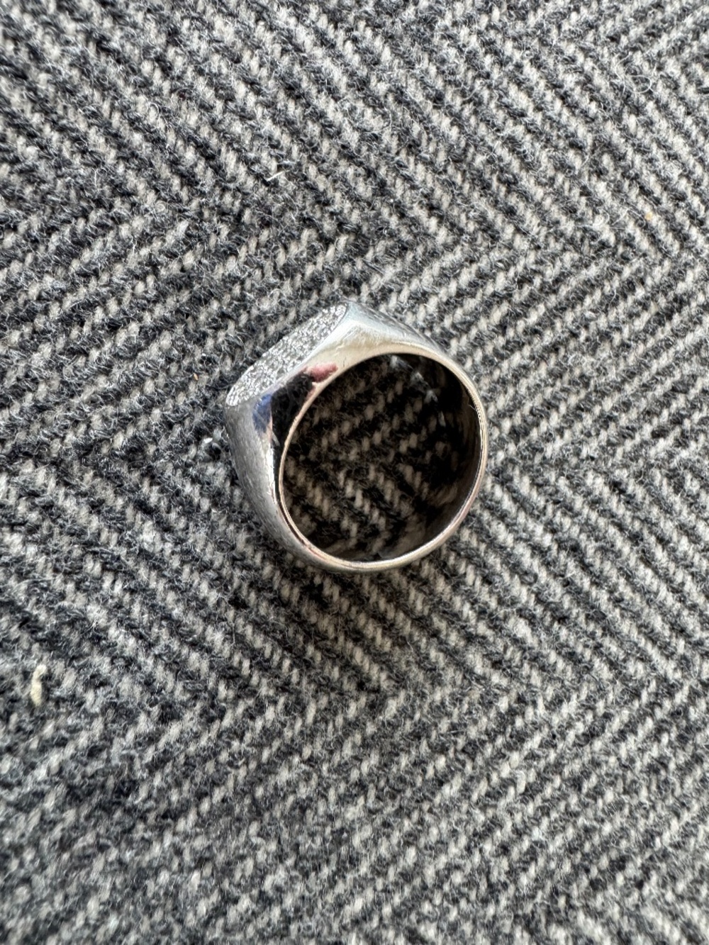 TIFFANY RING KNOCKOFF, PURCHASED IN ROME - Picture 5 of 15